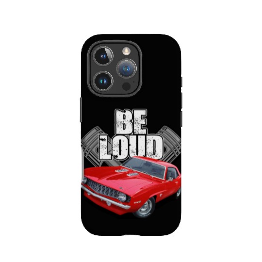 be loud camaro IPhone Cases