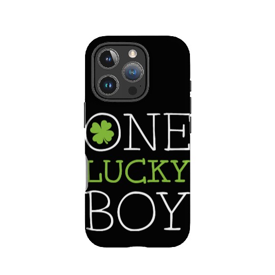 One lucky boy IPhone Cases