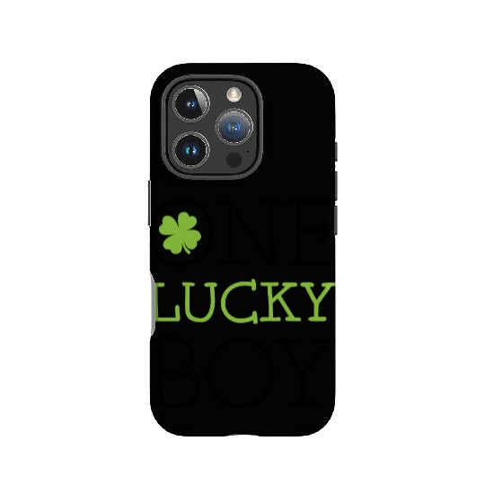 One lucky boy IPhone Cases