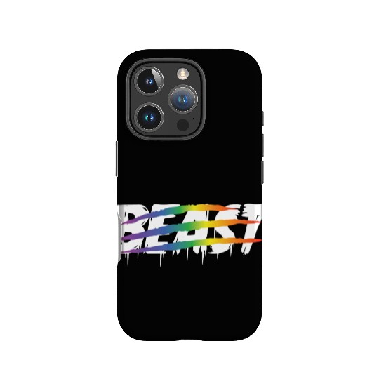 Matching Lesbian Couple Beauty & Beast Part1 IPhone Cases