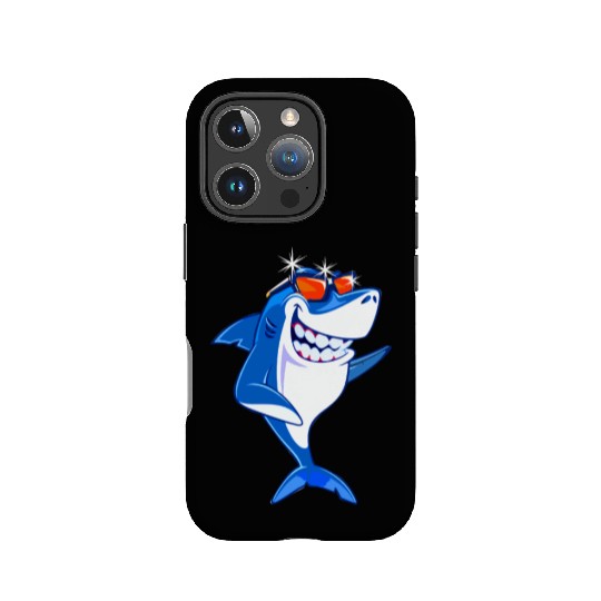 Shark Cool white shark predator marine animal IPhone Cases