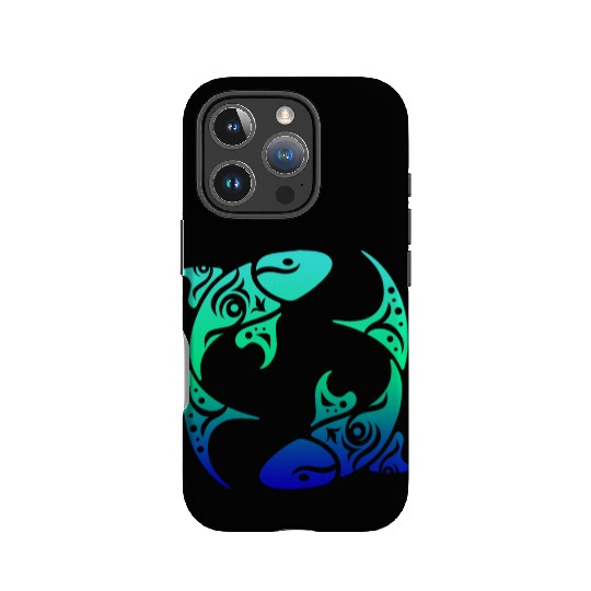 T Tattoo Pisces Horoscope Gift Idea IPhone Cases