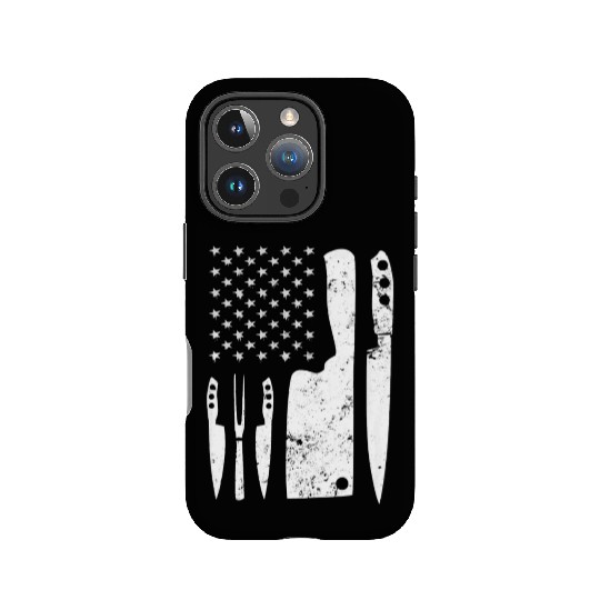 Chef Knife - Patriotic Easter US Flag IPhone Cases