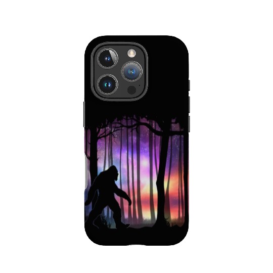 Bigfoot Northern Lights - Space Galaxy Aurora IPhone Cases