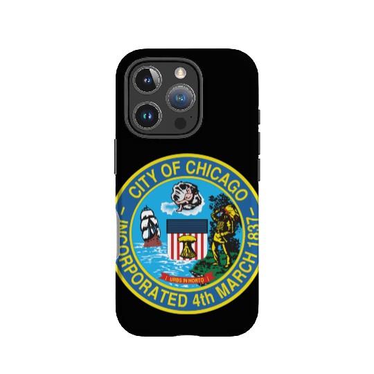 Seal of Chicago, Illinois IPhone Cases