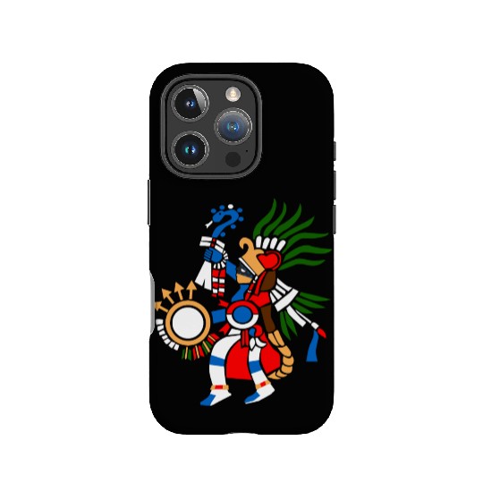 Aztec Symbol Aztec God of War Huitzilopochtli IPhone Cases