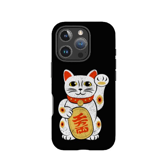 Japan Lucky Cat Japanese Maneki Neko Good Luck Cha IPhone Cases