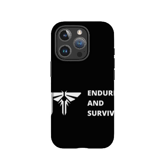 Endure and survive ellie the last of us tlou joel IPhone Cases