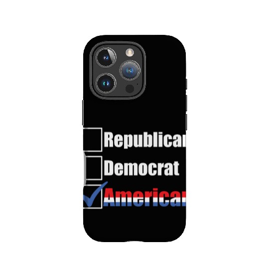 Republican Democrat American Patriotic Anti IPhone Cases