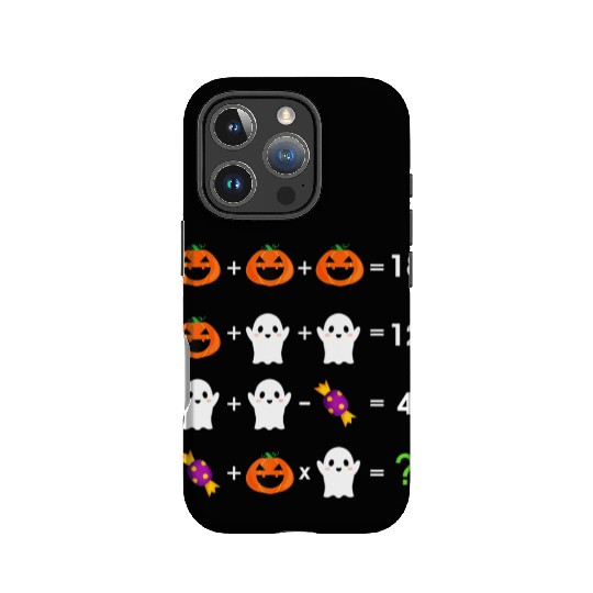 Order of Operations Halloween Quiz Math Teacher IPhone Cases