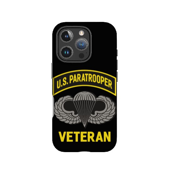 Us Paratrooper Airborne Division Army Veteran IPhone Cases