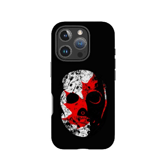 Old School Goalie Mask-Canada IPhone Cases