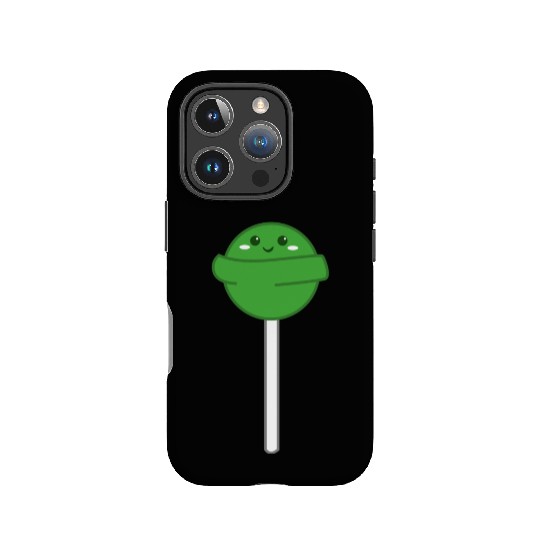 Cute Green Lollipop IPhone Cases