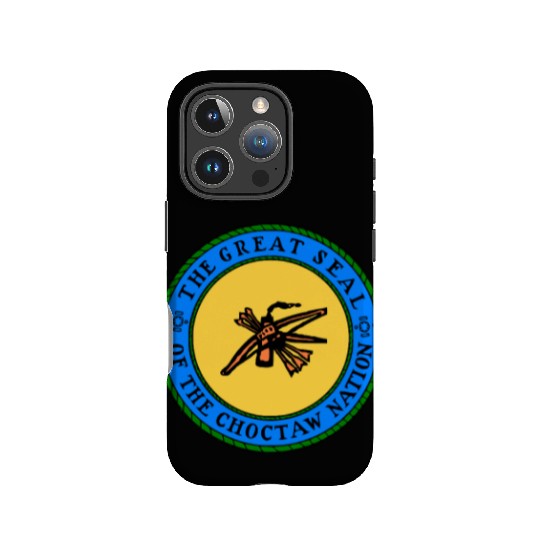 Choctaw Nation Flag Seal Choctaw IPhone Cases