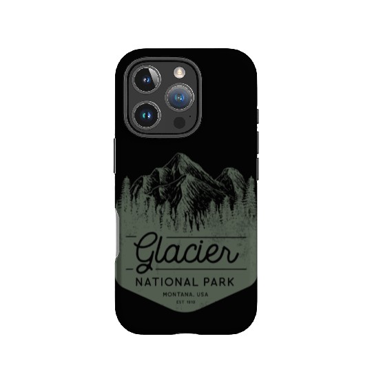 Glacier National Park Hiking Montana IPhone Cases
