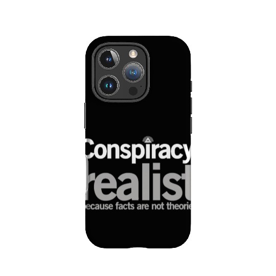 Conspiracy Realist Conspiracy Theorist Paranoia Gi IPhone Cases