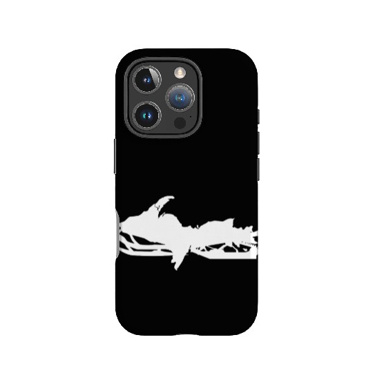 Michigan Snowmobile Upper Peninsula Snowmobiling IPhone Cases