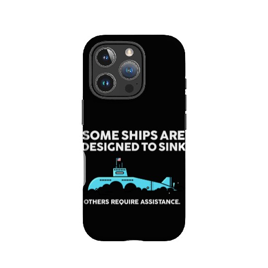 Military Submarine Veteran Gift US Submarine Sink IPhone Cases