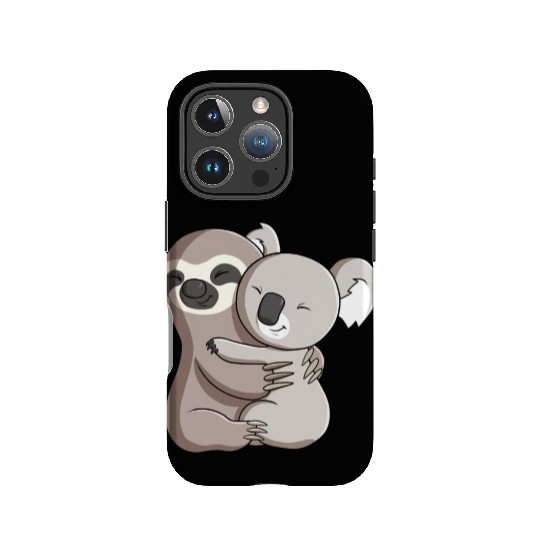 Sloth and Koala Hug IPhone Cases