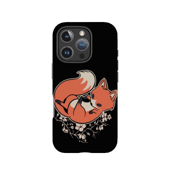 Sakura Fox Cherry Blossom IPhone Cases