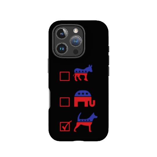Republican Dog Voting Ballot Paper Democrat IPhone Cases