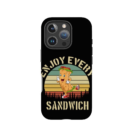 Enjoy Every Sandwich IPhone Cases