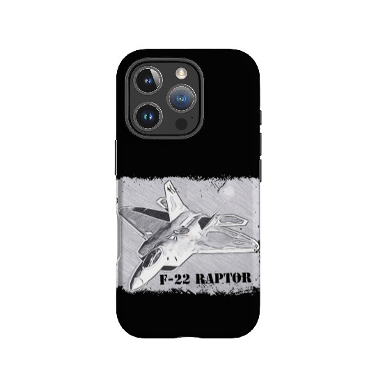 aircraft raptor IPhone Cases