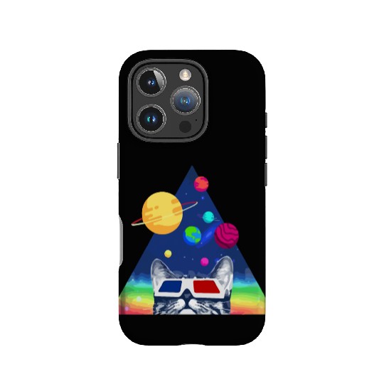 3D Space Cat IPhone Cases