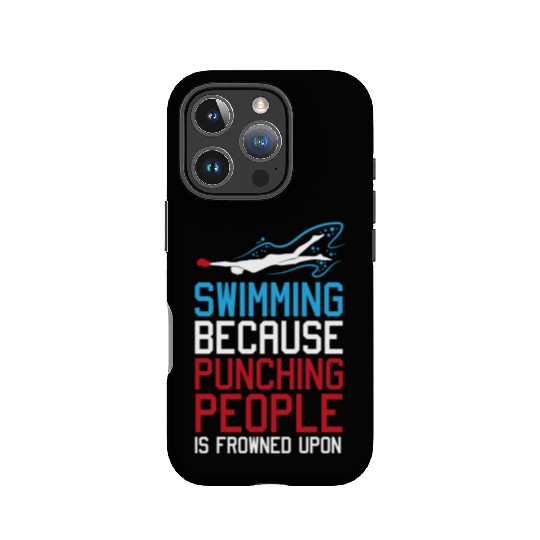 Funny Swimming Swimmer Swim IPhone Cases