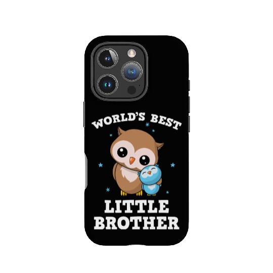 World's Best Little Brother - Owl Owls IPhone Cases