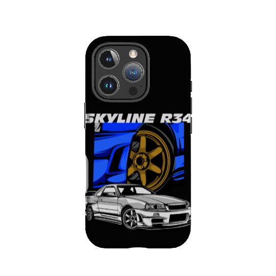 Japan Legend GT-R Skyline R34 IPhone Cases