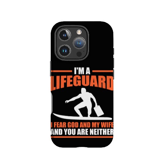 Lifeguard Pool Life Saver IPhone Cases