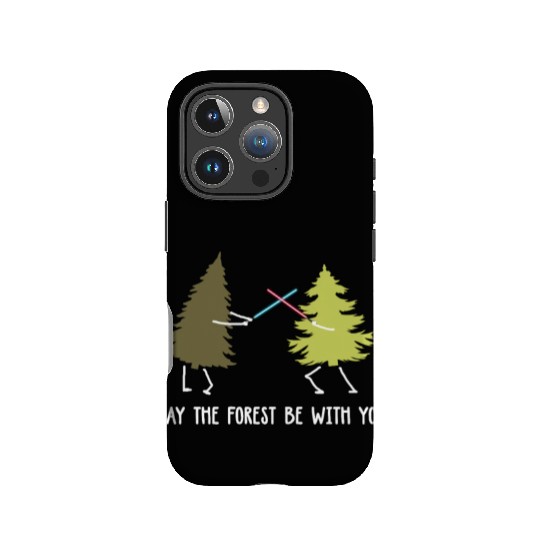 May the forest be with you IPhone Cases