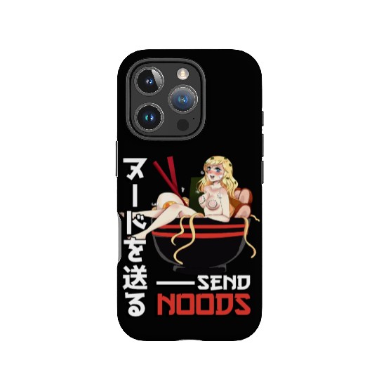 Send Noods Waifu Material - Anime Otaku Gift IPhone Cases