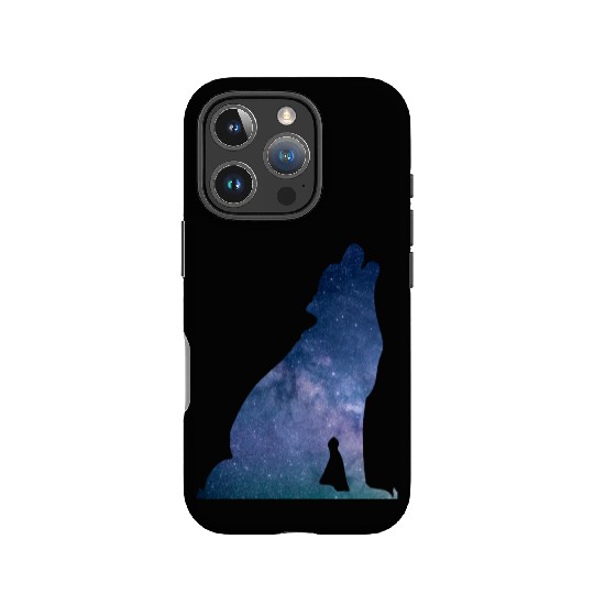 Galaxy Wolf IPhone Cases