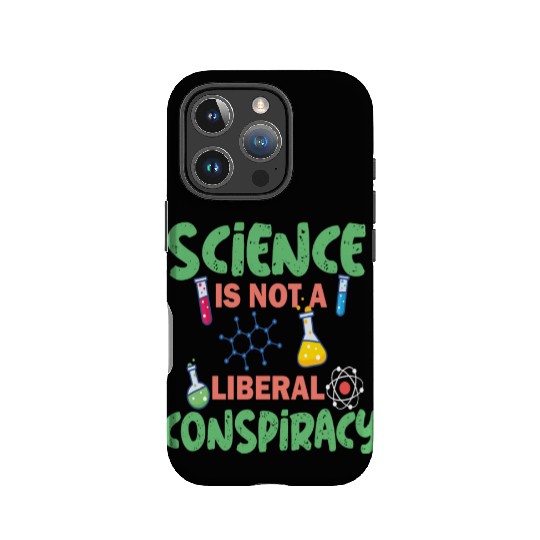 science not conspiracy science conspiracy IPhone Cases