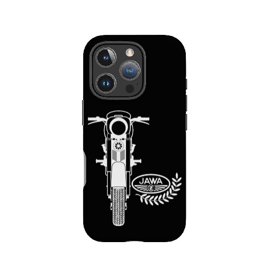 Jawa motorcycle motorsport hobby gift lifestyle IPhone Cases