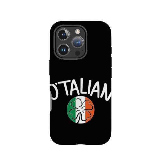 Saint Patricks Day Graphic Shamrocks Irish Italian IPhone Cases