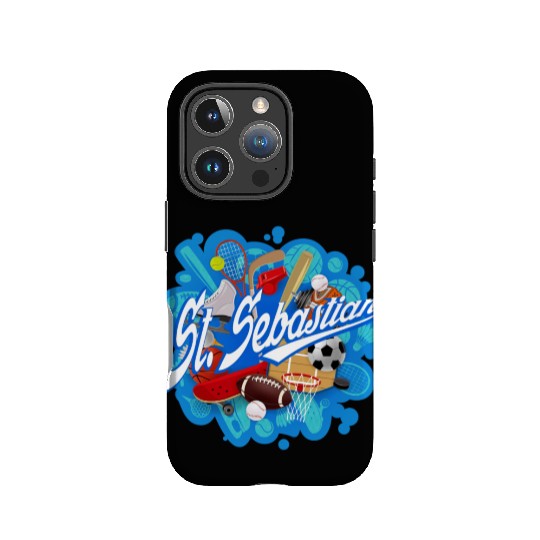 St Sebastian Patron Saint Of Sports Catholic Athl IPhone Cases