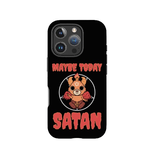 Baphomet Maybe Today Satan IPhone Cases