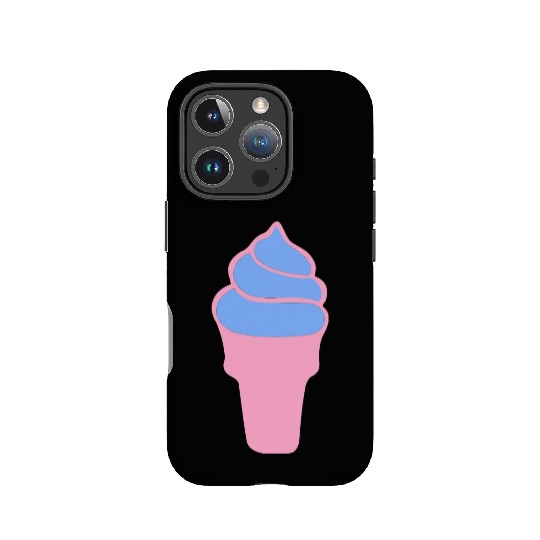 Mint-Strawberry Ice-Cream Con-I Love Ice cream IPhone Cases