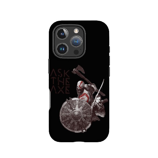 God Of War Ask The Axe IPhone Cases