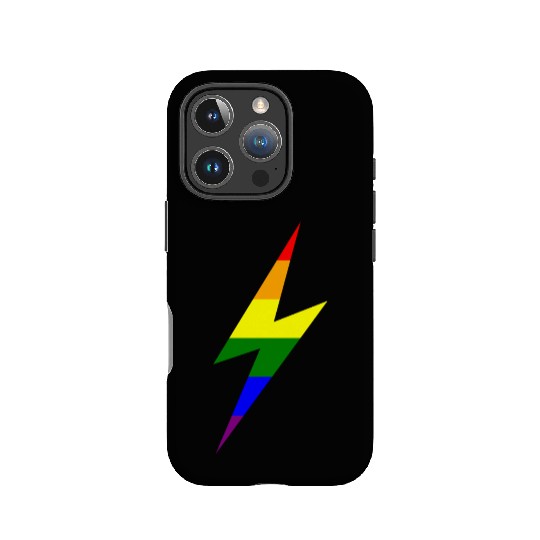 Rainbow Lightning Bolt IPhone Cases