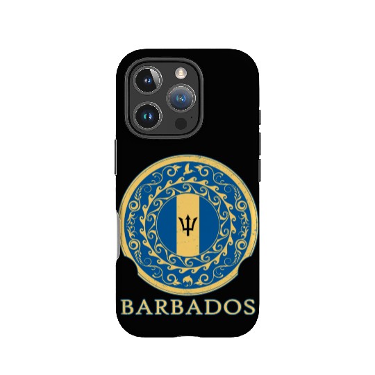 Barbados Trident IPhone Cases