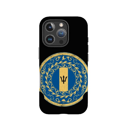 Barbados Trident IPhone Cases