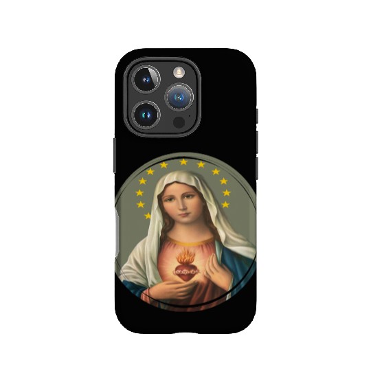 Virgin mary madonna maria ave maria catholic bibel IPhone Cases