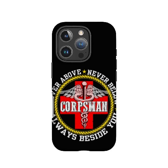 Corpsman Devil Doc Corpsman US Army IPhone Cases