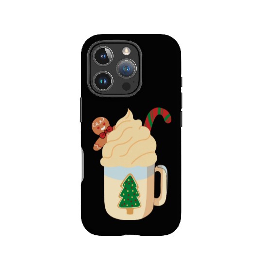 Candy Cane and Hot Cocoa, Hot Chocolate IPhone Cases