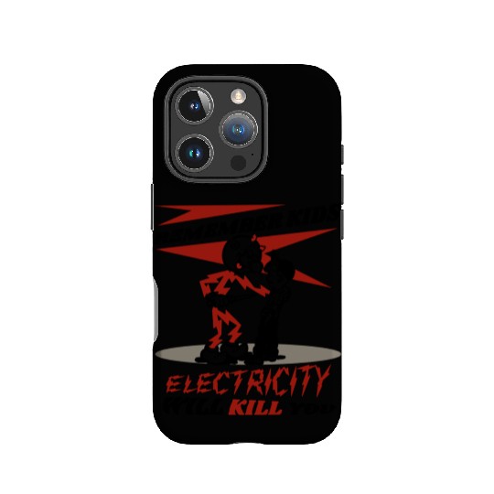 Reddy's Kilowatts Electricity Will Kill You IPhone Cases