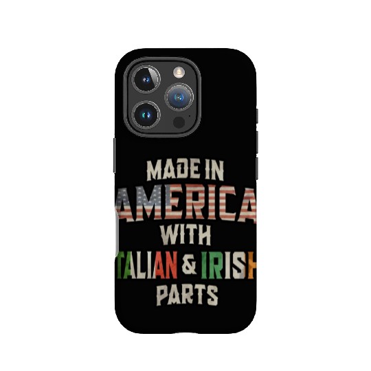 Italian And Irish Made In America Mix Heritage Vin IPhone Cases